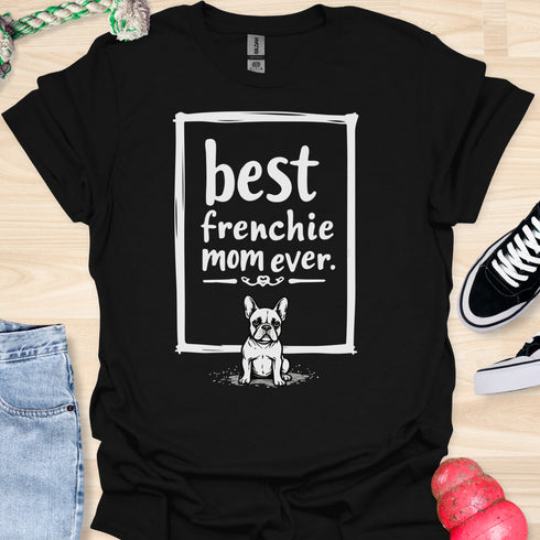 Best frenchie mom ever - V13 - Happy Relaxed T-Shirt